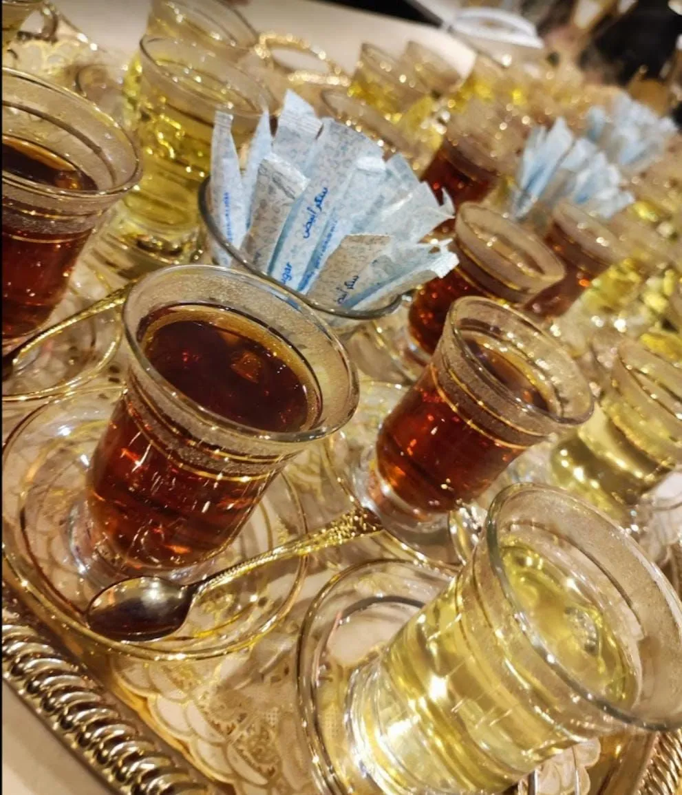 قهوجيين وصبابين بالرياض للعزاء
