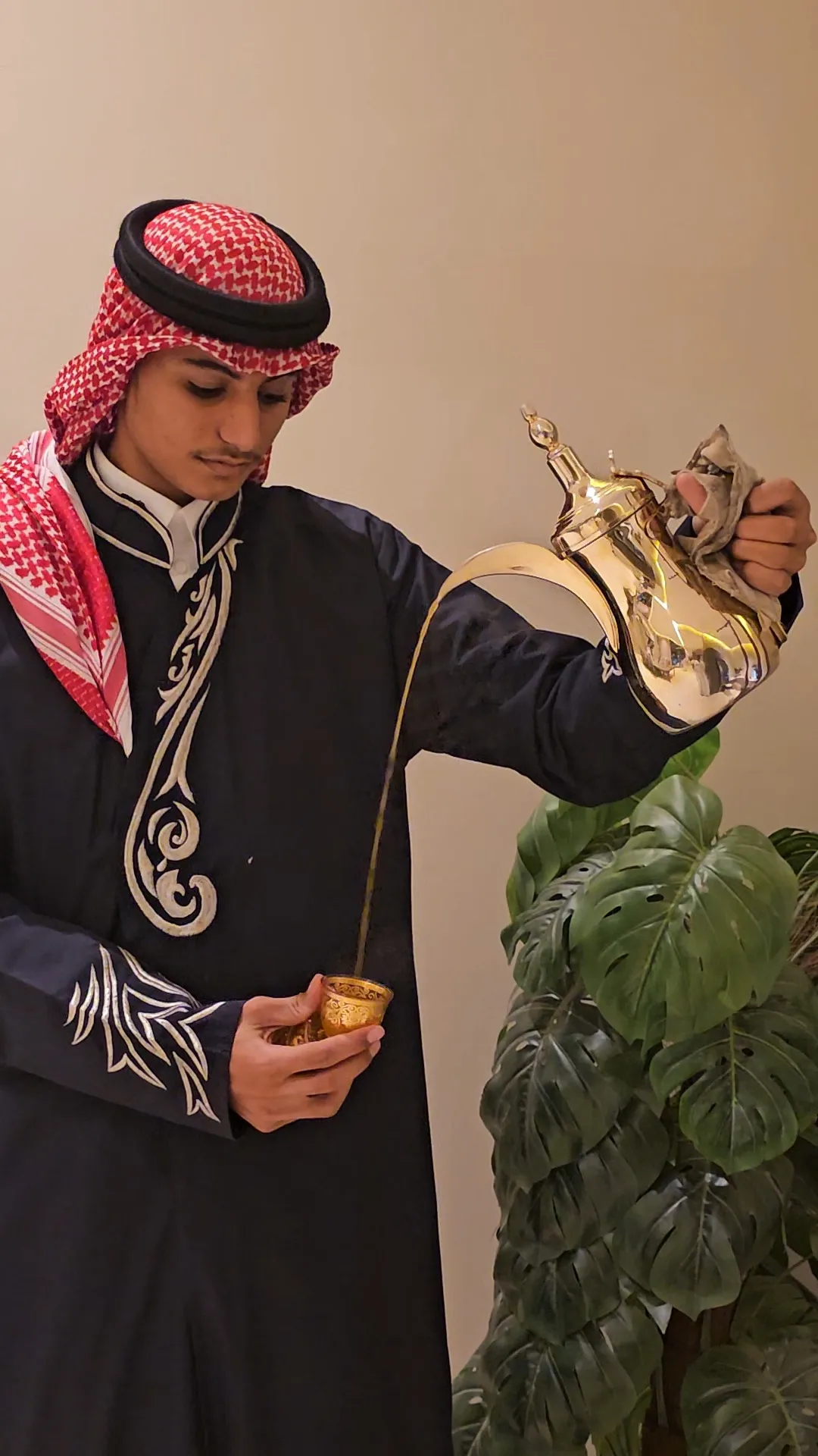 قهوجي وصبابين في الرياض عزاء